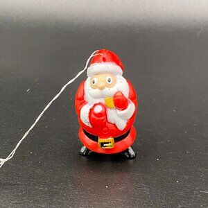 Vintage Topps Santa Claus Milk and Cookies Christmas Tree Ornament VTG 2001